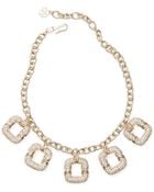 Ann Taylor Pave Necklace - Lyst