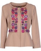Alberta Ferretti Blazer - Lyst