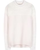 Vanessa Bruno Buffy Wool And Angora-Blend Sweater - Lyst