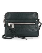 Milly Riley Leather Crossbody Bag - Lyst