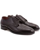 Alden Derby In Cordovan Shell Ingrassato "Leggero Spunterbo" - Lyst