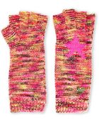 Betsey Johnson Marled Star Gloves - Lyst
