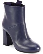 Marni Leather Ankle Boots - Lyst