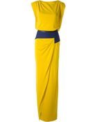 Vionnet Draped Dress - Lyst