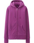 Uniqlo Women Sweat Long Sleeve Full-Zip Hoodie - Lyst