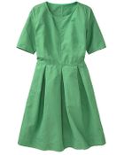 Gap Pleated Dress - Lyst