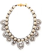Shourouk Fawcett Crystal Necklace - Lyst