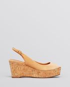 Tory Burch Platform Wedge Sandals - Rosalind - Lyst