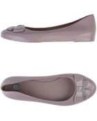 Melissa Bow-Detail Ballet Flats - Lyst