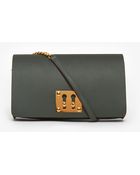Sophie Hulme Twin Keyhole Clutch - Lyst