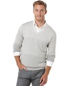 Perry Ellis Texture Sweater - Lyst