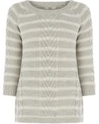 Oasis Phoebe Stripe Jumper - Lyst
