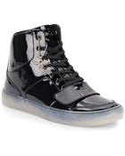 Creative Recreation Patent-Leather High-Top Sneakers - Lyst