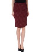 Weekend By Maxmara Knee Length Skirt - Lyst