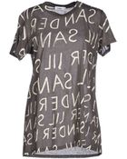 Jil Sander T-Shirt - Lyst