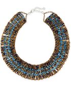 Nakamol Crystal Beaded Collar Necklace - Lyst