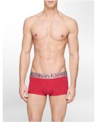 Calvin Klein Steel Micro Low-Rise Trunk - Lyst