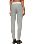3.1 Phillip Lim Grey Silk_Trimmed Lounge Pants - Lyst