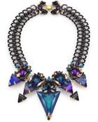 Erickson Beamon Talitha Crystal Bib Necklace - Lyst