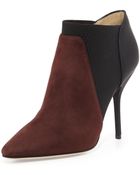 Jimmy Choo Deluxe Bicolor Ankle Boot - Lyst