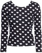 H&M Jersey Top - Lyst