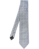 Dolce & Gabbana Polkadot Jacquard Silk Tie - Lyst