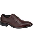 Johnston & Murphy Birchett Leather Moc Toe Oxfords - Lyst