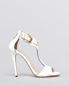 Le Silla Open Toe T Strap High Heel Sandals - Lyst