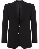 Ralph Lauren Black Label Silver Button Jacket - Lyst