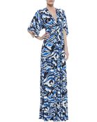 Rachel Pally Digitalprint Long Caftan Dress - Lyst