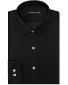 Michael Kors Solid Sateen Dress Shirt - Lyst