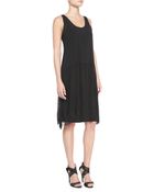 Eileen Fisher Gathered Tank Dress - Lyst