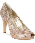 Anne Klein Dynnah Platform Pumps - Lyst