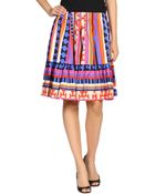 MSGM Knee Length Skirt - Lyst
