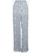 Theyskens' Theory Prim Wide Leg Silk Pants - Lyst