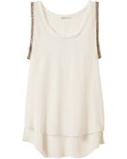 Rebecca Taylor Embellished Tank - Lyst