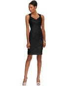 Jessica Simpson Sleeveless Seamed Cocktail Dress - Lyst