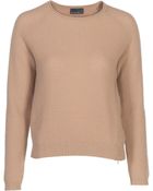 Stefanel Cashmere Sweater With Zip - Lyst
