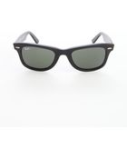 Ray-Ban Black Acrylic Original Wayfarer Sunglasses - Lyst