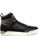 Diesel 'Onice' Hi-Top Sneakers - Lyst