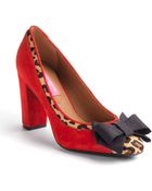 Isaac Mizrahi New York Lauren Suede Pumps - Lyst