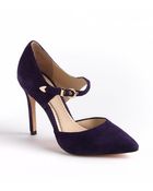 Pour La Victoire Cecilia Suede D'Orsay Pumps - Lyst