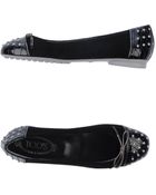 Tod's Ballet Flats - Lyst