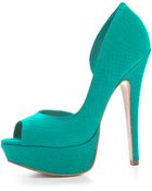 Steven By Steve Madden Amplifyd Peep Toe Platform Pump - Lyst