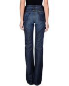 Citizens of Humanity Denim Trousers - Lyst