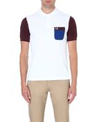 Fred Perry Tricot-pocket Piqué Polo Shirt - Lyst