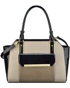Anne Klein Shimmer Down Medium Satchel - Lyst