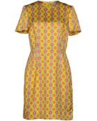 Jonathan Saunders Short Dress - Lyst