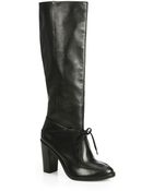 Derek Lam 10 Crosby Meredith Knee-High Leather Boots - Lyst
