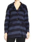 RED Valentino Coat Wool 2 Bottons Over - Lyst